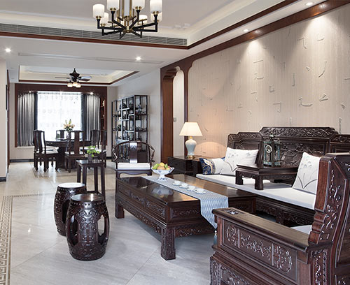 花语禅心 | 180㎡诗意中式风