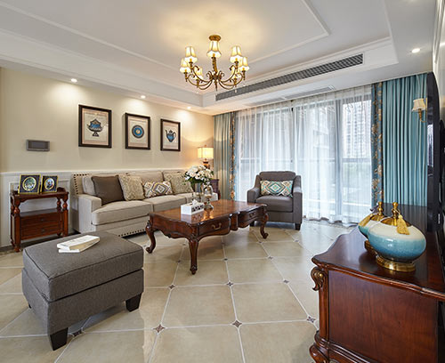 美式生活·家｜150㎡轻盈美式风