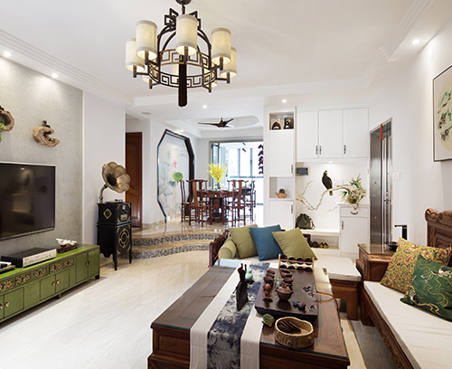 墨香荷舍｜140㎡新中式五居