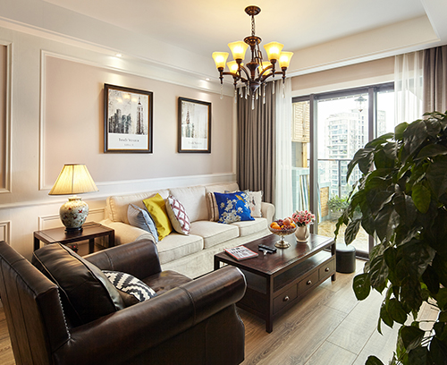 最美的时光｜89㎡美式三居