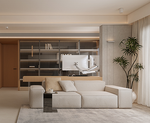 WoodWhite | 光影与材质的协奏，勾勒温暖治愈生活剧场